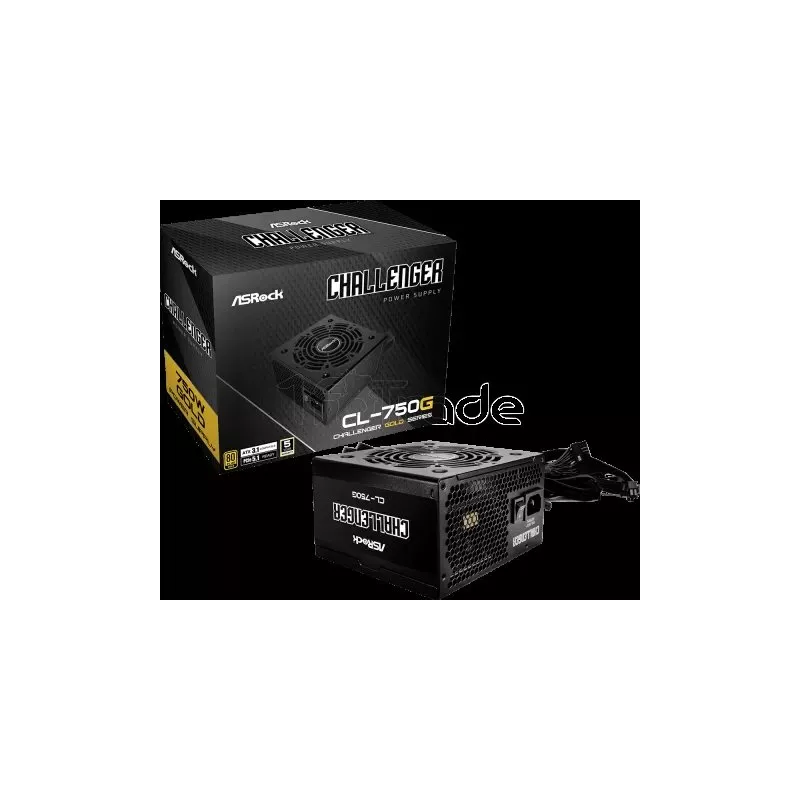 Alimentation ATXASRockChallengerGold - 750W (Noir) | MonPC.Store