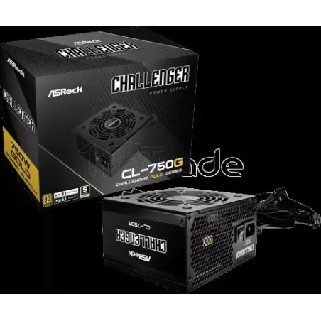 Alimentation ATXASRockChallengerGold - 750W (Noir) | MonPC.Store