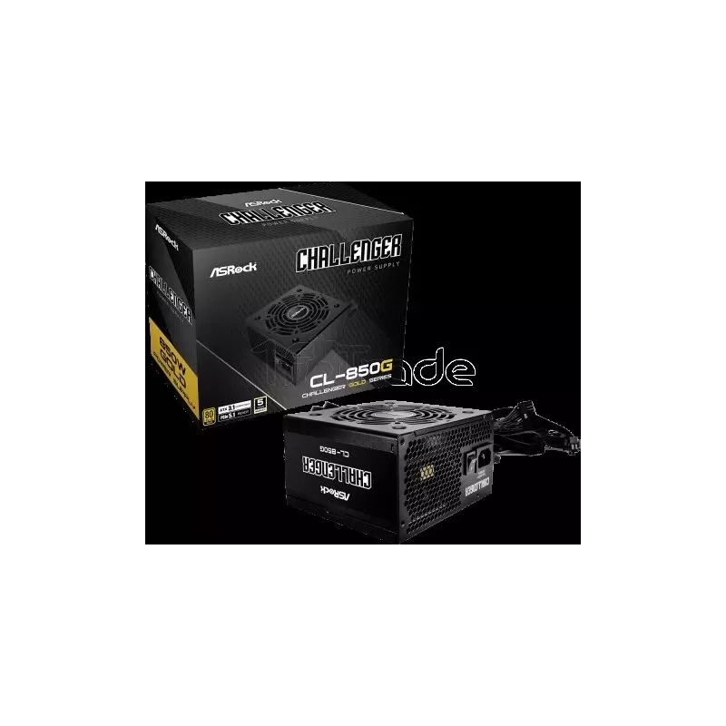 Alimentation ATXASRockChallengerGold - 850W (Noir) | MonPC.Store