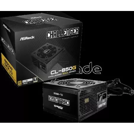 Alimentation ATXASRockChallengerGold - 850W (Noir) | MonPC.Store