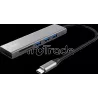 Hub USB-C 3.2TrustHalyx - 3 ports USB-A + lecteur de… | MonPC.Store
