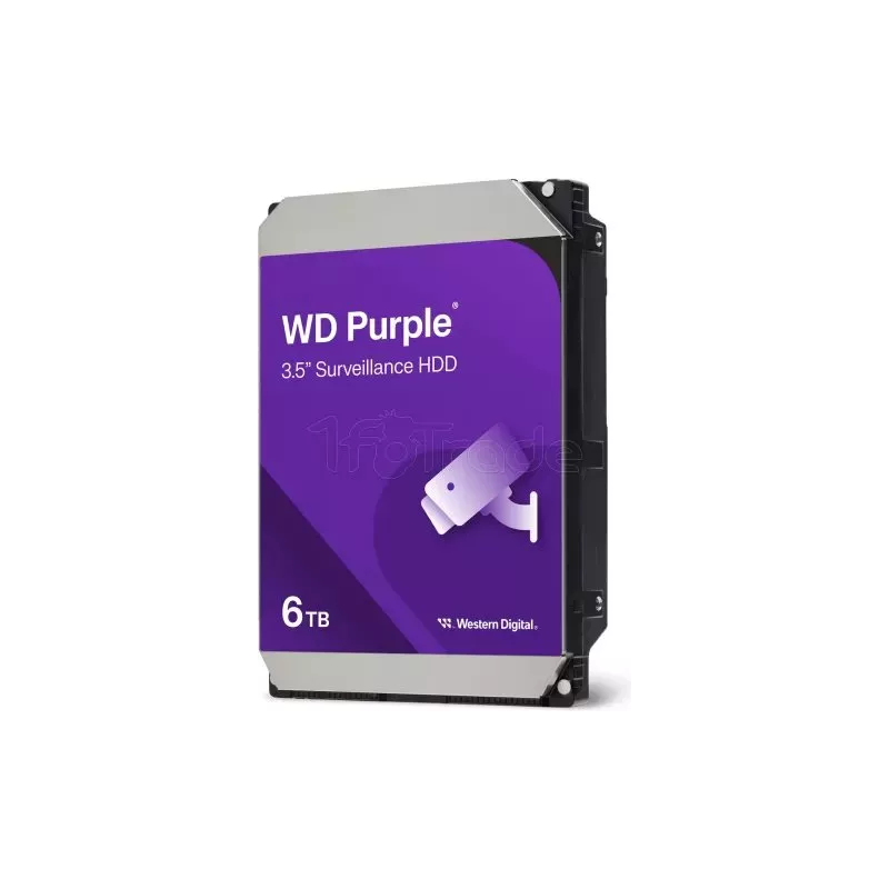 Disque Dur 3,5"Western DigitalPurple Surveillance6To… | MonPC.Store