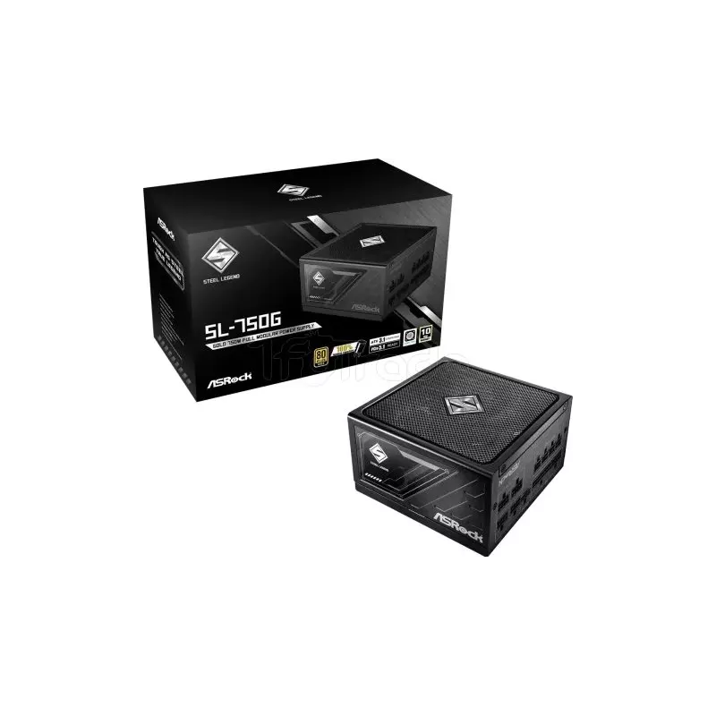 Alimentation ATXASRockSteel Legend- 750W (Noir) | MonPC.Store