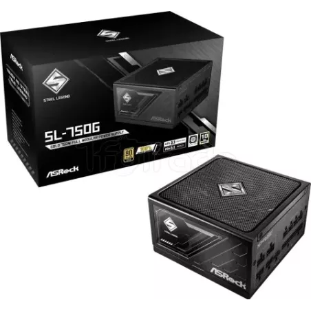 Alimentation ATXASRockSteel Legend- 750W (Noir) | MonPC.Store