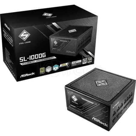 Alimentation ATXASRockSteel Legend- 1000W (Noir) | MonPC.Store