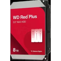 Disque Dur 3,5"Western DigitalRed Plus NAS8To 256Mo… | MonPC.Store
