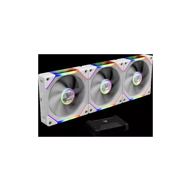 Lot de 3 Ventilateurs de boitierGamdiasAeolus P2-URGB… | MonPC.Store