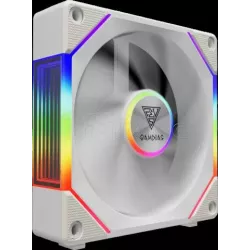 Ventilateur de boitierGamdiasAeolus P2RGB - 12cm (Blanc) | MonPC.Store