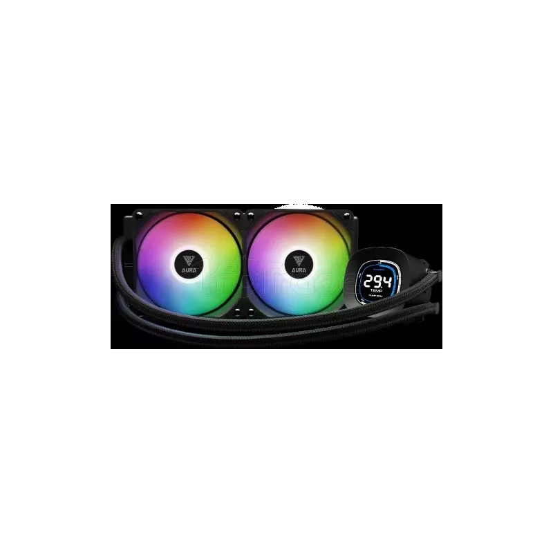 Kit Watercooling AIOGamdiasAura GL Digital RGB - 240mm… | MonPC.Store