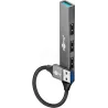 Hub USB-A 3.2GoobaySlim - 4 ports (Gris) | MonPC.Store