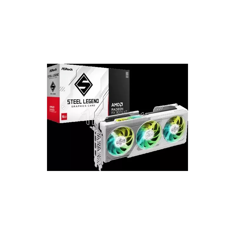 Carte GraphiqueASRockRadeon RX 9070 XTSteel Legend | MonPC.Store