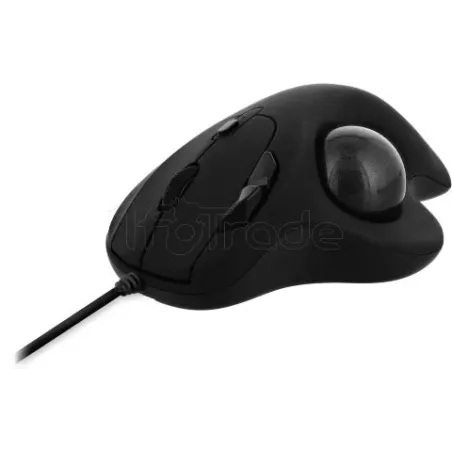 Trackball filaireT'nBErgopour droitier (Noir) | MonPC.Store