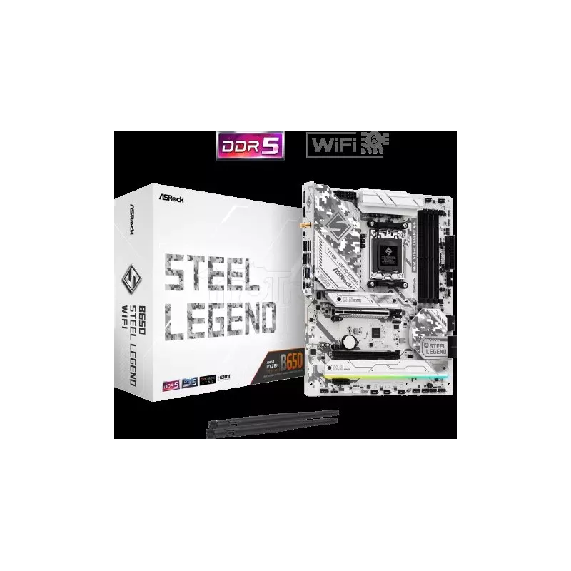 Carte MèreASRockB650 Steel Legend WiFi(AMD AM5) | MonPC.Store