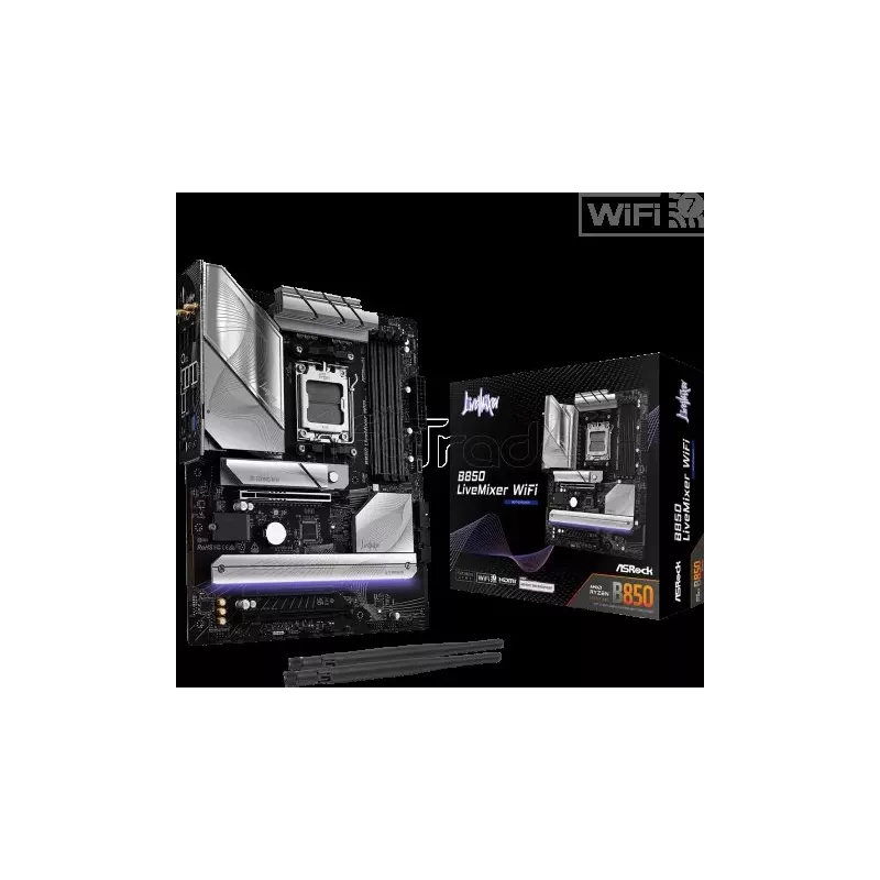 Carte MèreASRockB850 LiveMixer WiFi(AMD AM5) | MonPC.Store