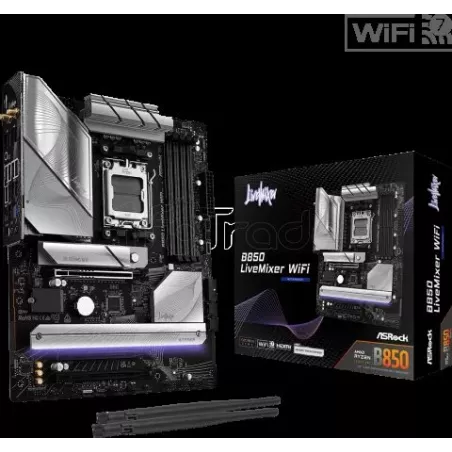 Carte MèreASRockB850 LiveMixer WiFi(AMD AM5) | MonPC.Store