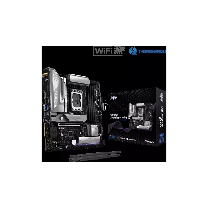 Carte MèreASRockB860M LiveMixer WiFi(Intel LGA 1851)… | MonPC.Store