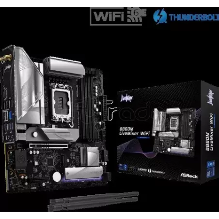 Carte MèreASRockB860M LiveMixer WiFi(Intel LGA 1851)… | MonPC.Store