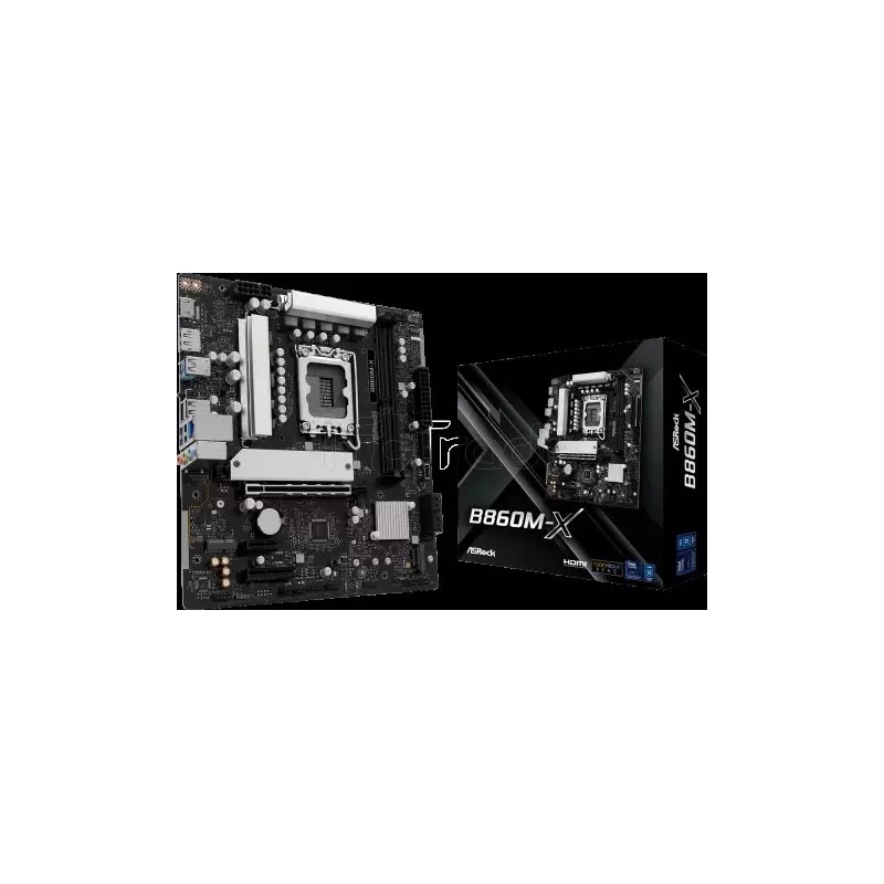Carte MèreASRockB860M-X(Intel LGA 1851) Micro ATX | MonPC.Store