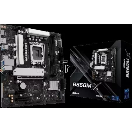 Carte MèreASRockB860M-X(Intel LGA 1851) Micro ATX | MonPC.Store