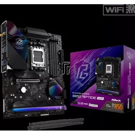 Carte MèreASRockB850 Phantom Gaming Riptide WiFi(AMD… | MonPC.Store