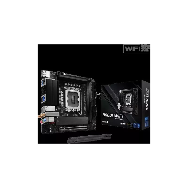 Carte MèreASRockB860I WiFi(Intel LGA 1851) Mini ITX | MonPC.Store