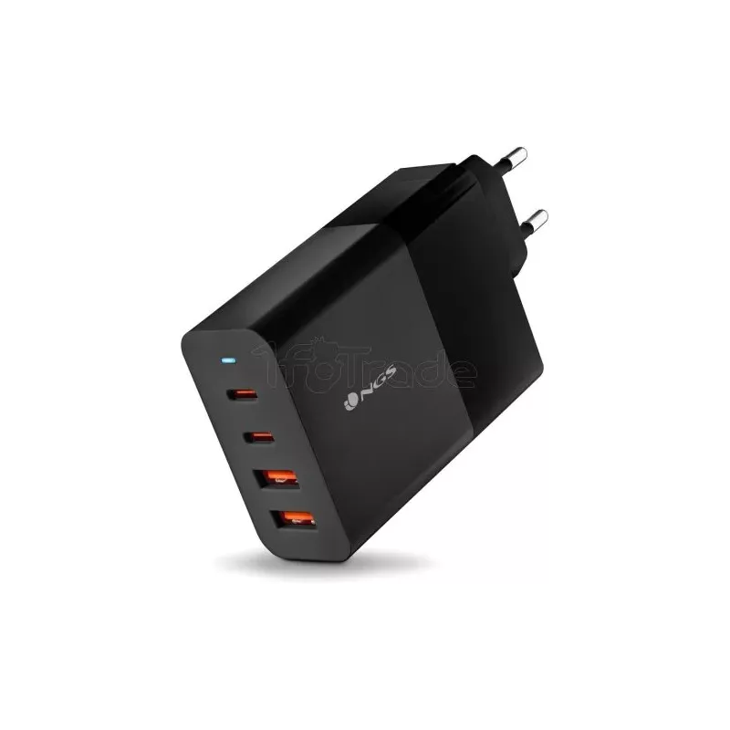 Chargeur secteurNGSBud 2x USB-C + 2x USB-A 100W (Noir) | MonPC.Store