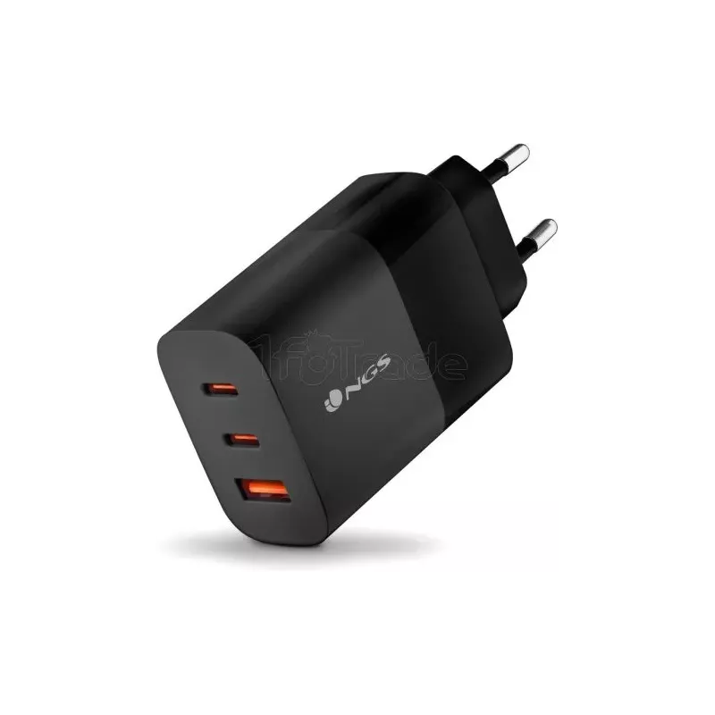 Chargeur secteurNGSBud 2x USB-C + 1x USB-A 65W (Noir) | MonPC.Store