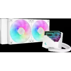 Kit Watercooling AIODeepCoolLT RGB - 240mm (Blanc) | MonPC.Store