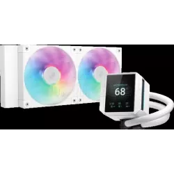Kit Watercooling AIODeepCoolMystique RGB - 240mm (Blanc) | MonPC.Store