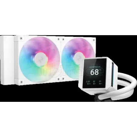 Kit Watercooling AIODeepCoolMystique RGB - 240mm (Blanc) | MonPC.Store