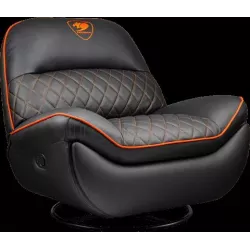 Sofa CougarOverlord(Noir/Orange) | MonPC.Store