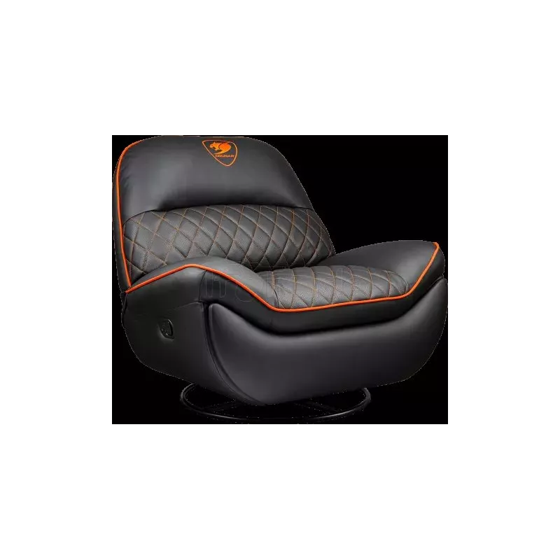 Sofa CougarOverlord(Noir/Orange) | MonPC.Store