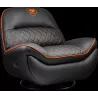 Sofa CougarOverlord(Noir/Orange) | MonPC.Store