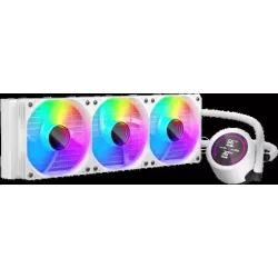 Kit Watercooling AIO1stPlayerTS4RGB - 360mm (Blanc) | MonPC.Store