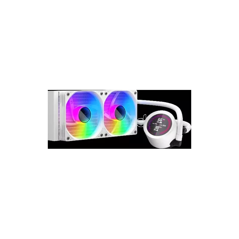 Kit Watercooling AIO1stPlayerTS4RGB - 240mm (Blanc) | MonPC.Store
