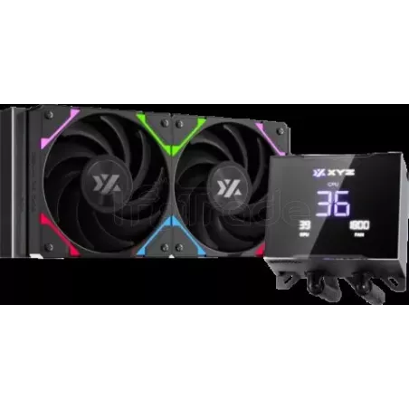 Kit Watercooling AIOXYZHydrotempRGB - 240mm (Noir) | MonPC.Store