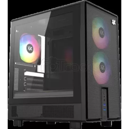 Boitier Mini Tour Micro ATXXYZAtomRGB avec panneau… | MonPC.Store
