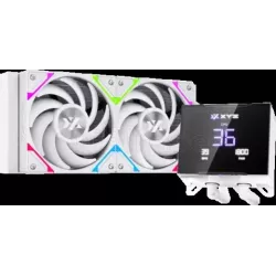 Kit Watercooling AIOXYZHydrotempRGB - 240mm (Blanc) | MonPC.Store