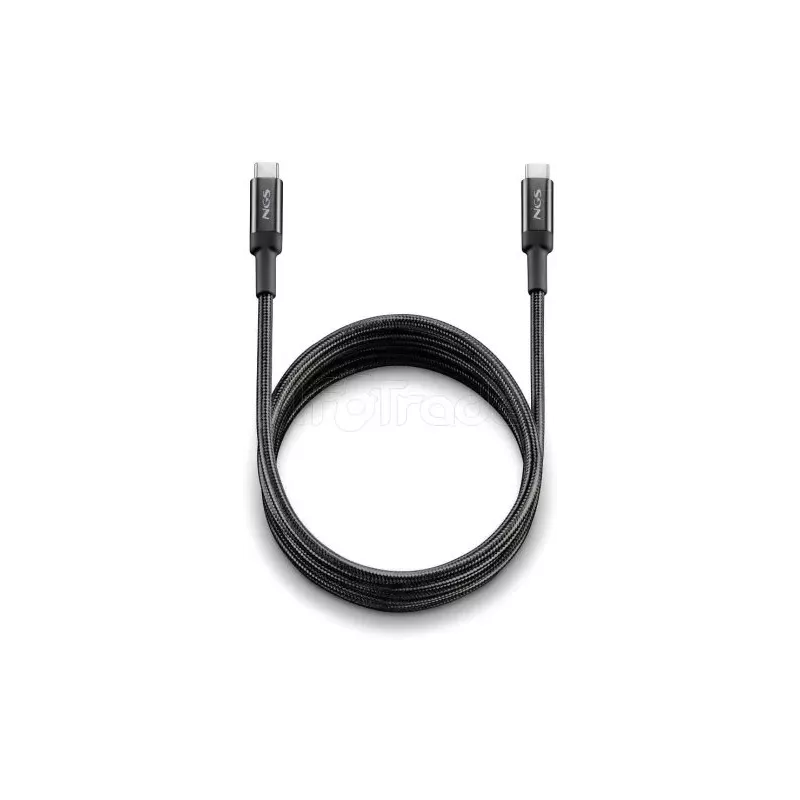 CableNGSKnotUSB-C M/M 3m 100W (Noir) | MonPC.Store