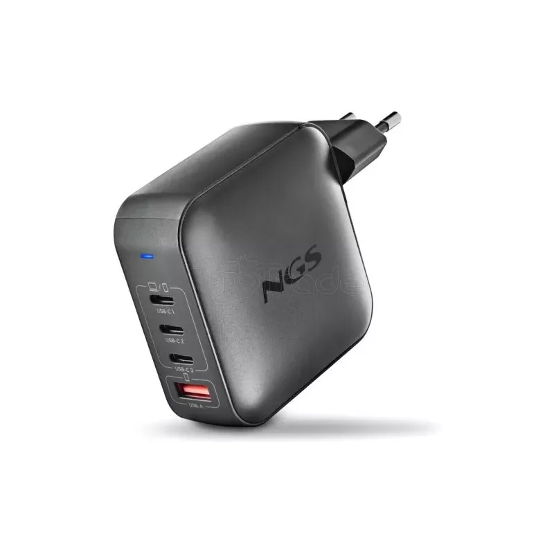 Chargeur secteurNGSBud 3x USB-C + 1x USB-A 165W (Noir) | MonPC.Store