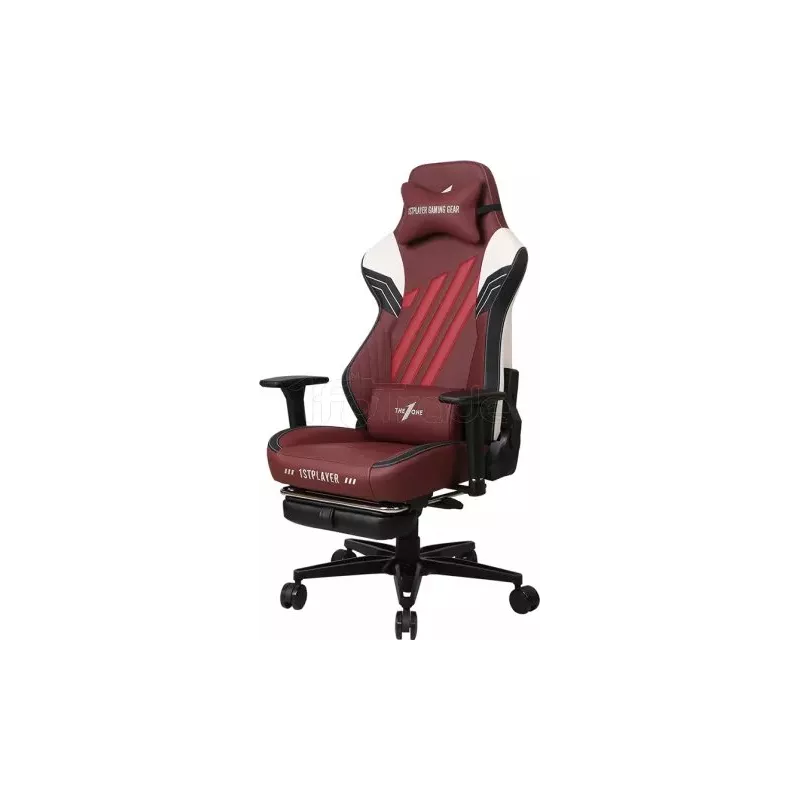 Fauteuil1stPlayerDuke(Rouge/Blanc) | MonPC.Store