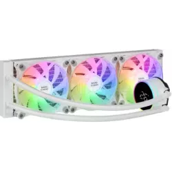 Kit Watercooling AIOMars GamingML-LCDRGB - 360mm (Blanc) | MonPC.Store