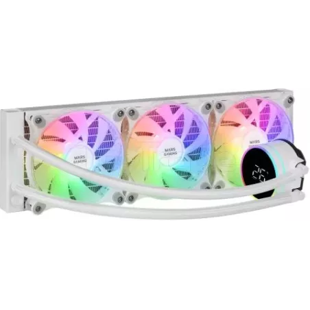 Kit Watercooling AIOMars GamingML-LCDRGB - 360mm (Blanc) | MonPC.Store