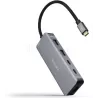 Hub USB-C 3.2Nanocablevers HDMI, USB Type A/C (Gris) | MonPC.Store