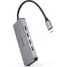 Hub USB-C 3.2Nanocable- 3 ports (Gris) | MonPC.Store