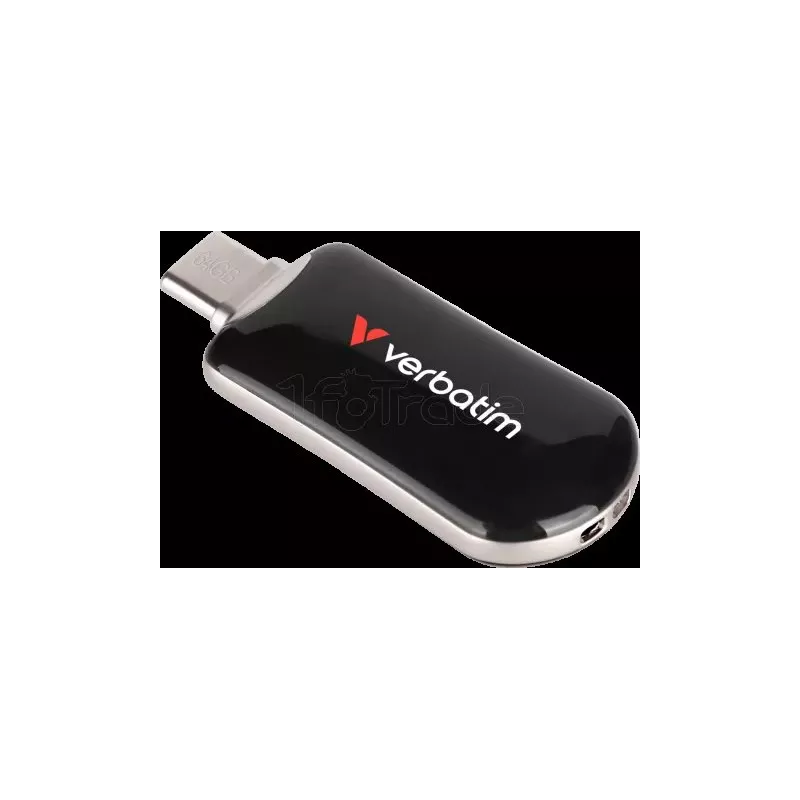 Clé USB-C 3.2VerbatimPlectra- 256Go (Noir) | MonPC.Store
