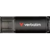 Clé USB 3.2VerbatimV200 Metal- 64Go (Noir) | MonPC.Store