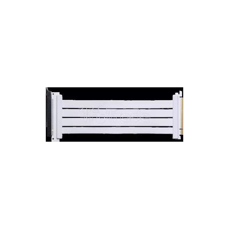 Riser PCIe 4.0 16XPhanteksFlatline180° 30cm (Blanc) | MonPC.Store