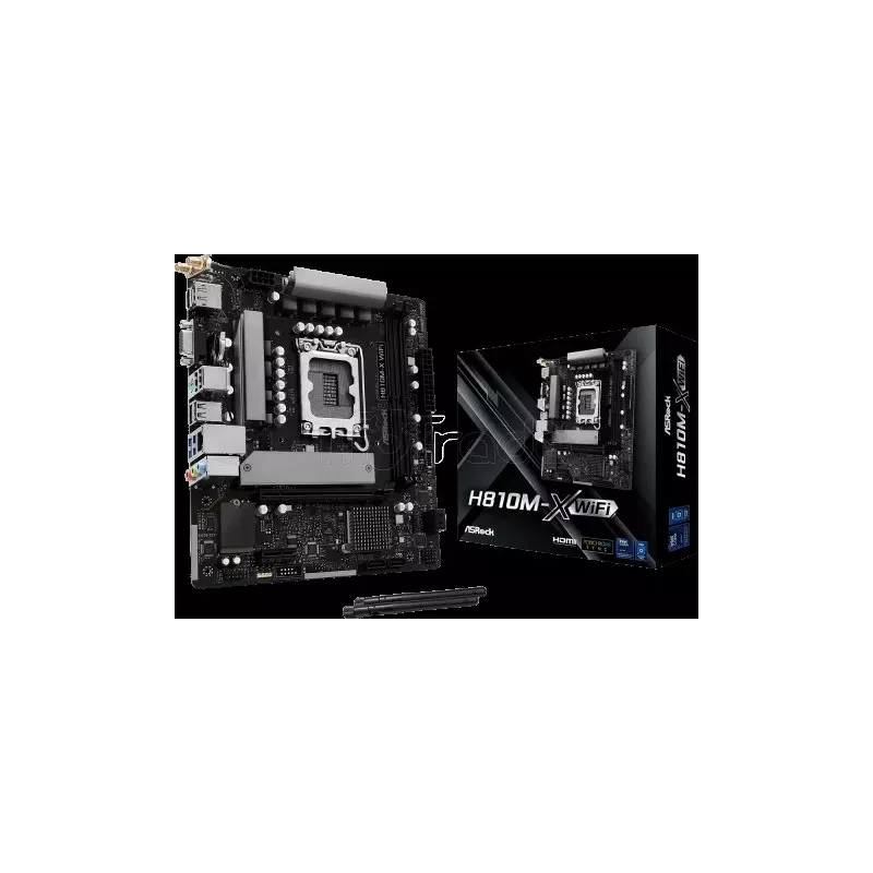 Carte MèreASRockH810M-X WiFi(Intel LGA 1851) Micro ATX | MonPC.Store
