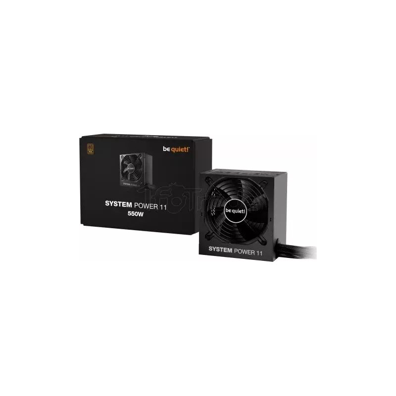 Alimentation ATX be quiet!System Power 11- 550W (Noir) | MonPC.Store